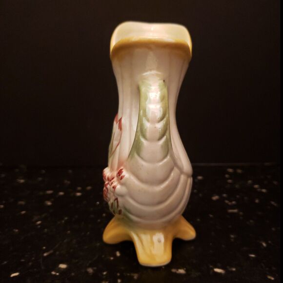 Brazilian Lusterware Porcelain Vase Pearlized Iridescent Vintage #430 Brazil - Picture 4 of 9